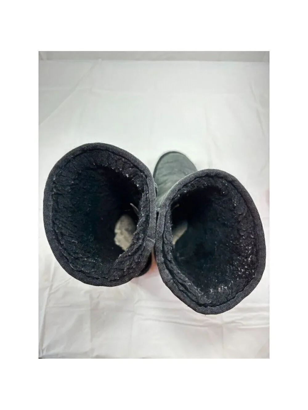 Ugg Classic Tall 5852 Black Paisley Boots Women's Size 5